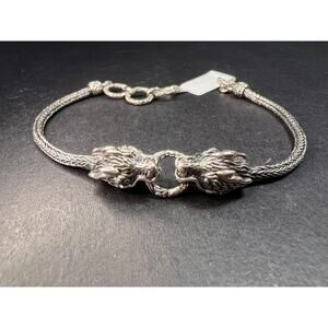 NEW Bali Legacy Naga dragon sterling silver bracelet